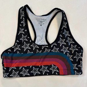 Goldsheep Stars & Stripes Sports Bra - Size Medium